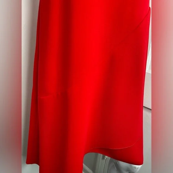 RACHEL ROY NWT Red Fit and Flare Designer Sleeveless Dress - Picture 3 of 12